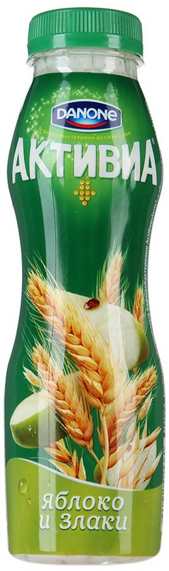 Йогурт "Активиа" питевой со злаками 